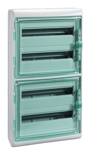 Распределительный шкаф Schneider Electric KAEDRA, 72 мод., IP65, навесной, пластик, дверь, с клеммами