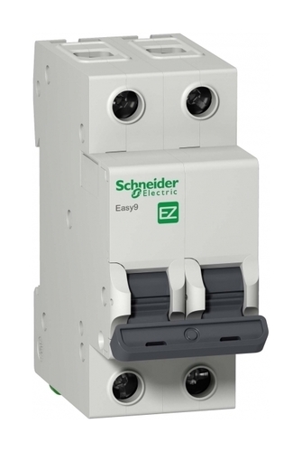 Автоматический выключатель Schneider Electric Easy9 2P 10А (C) 4.5кА