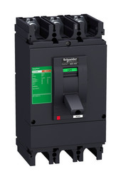 Силовой автомат Easypact EZC 400, TM-D, 36кА, 3P, 350А