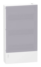 Распределительный шкаф PRAGMA, 36 мод., IP40, навесной, пластик, дверь, с клеммами
