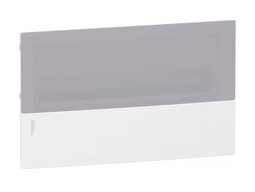 Распределительный шкаф MINI PRAGMA 18 мод., IP40, встраиваемый, пластик, дымчатая дверь, с клеммами