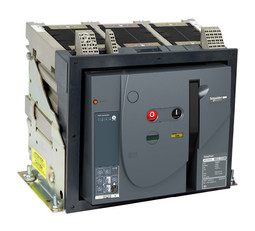 Воздушный автомат EasyPact MVS ET2I 1600А 3P, 65кА, электронный, стационарный, MVS16H3NF2L