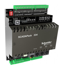 SCADAPack 334 RTU,4 потока/GT/PMX,Ladders,24В,реле